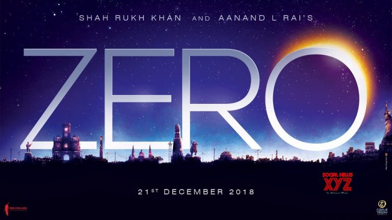 Zero Movie Poster- Pakistan Release Date: December 21, 2018