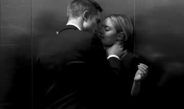 Camille Rowe & Robert Pattinson for Dior ‘The Elevator’ Ad