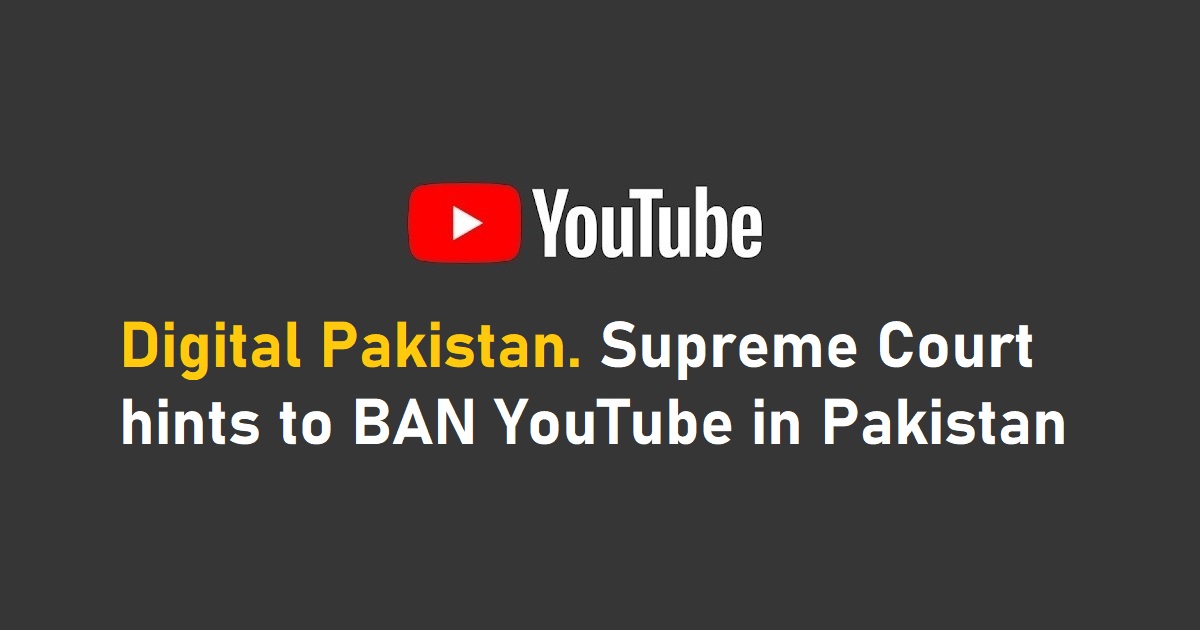 Supreme Court hints to Ban YouTube. PTA issues warning to Tik Tok